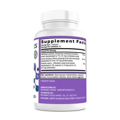 Metagenics Adreset Capsules South Africa | Stress &amp; Adrenal Support | Health Basket