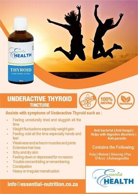 Essential Health Underactive Thyroid 100ml