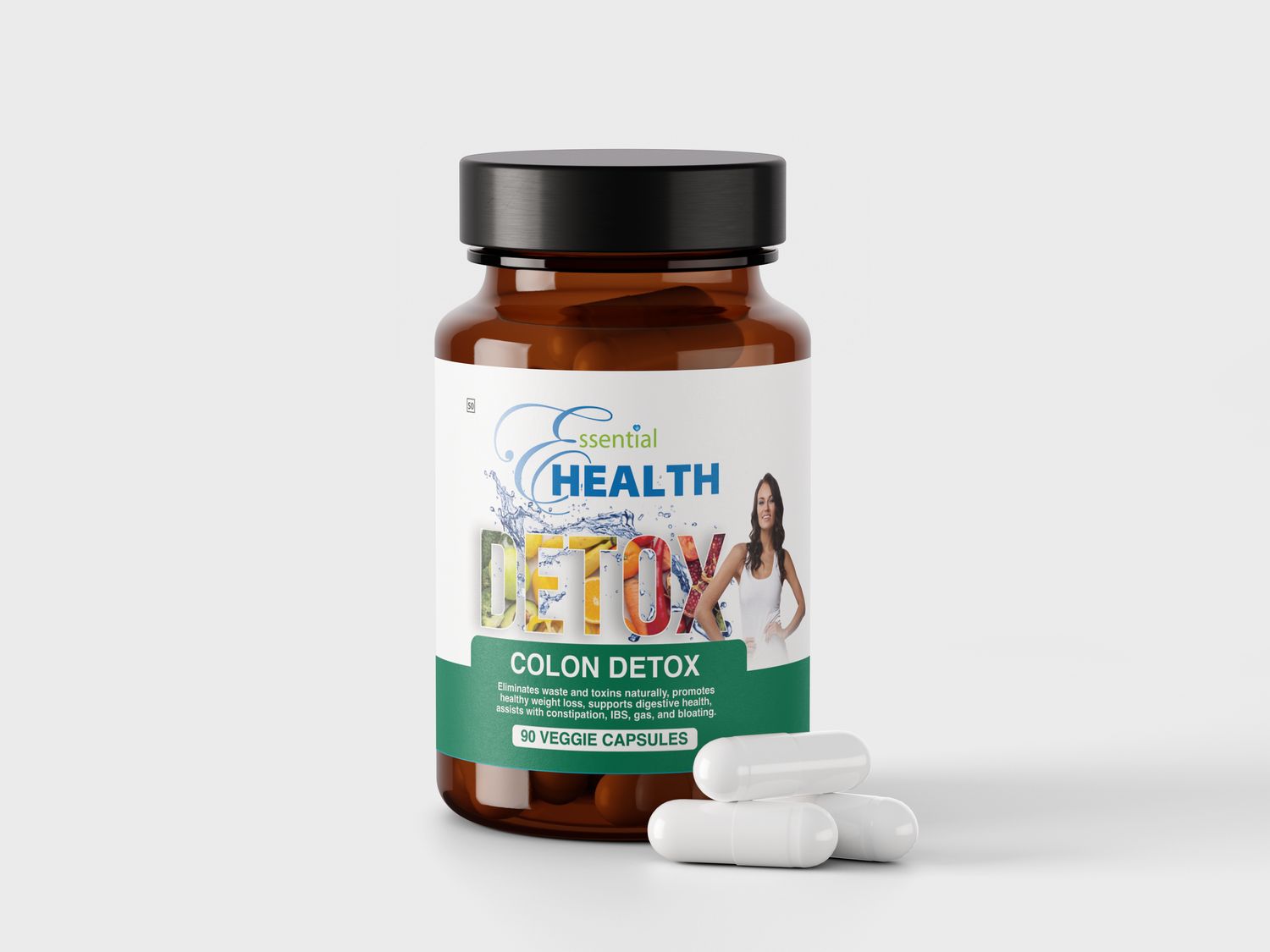Essential Health Colon Detox Capsules South Africa | Digestive Cleanse &amp; Gut Reset | Health Basket