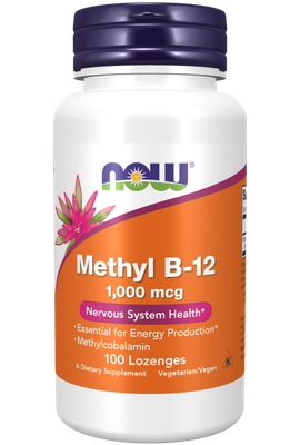 Now Foods Methyl B12 1000mcg 100 lozenges
