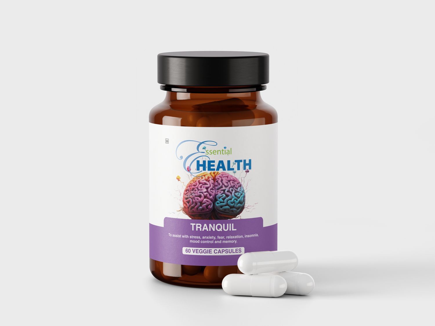 Essential Health Tranquil : Natural Stress Relief Capsules South Africa | Tranquil Calm Support | Health Basket
