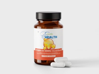 Essential Health Vitamin D3 5000 IU South Africa | Immune &amp; Bone Support | Health Basket