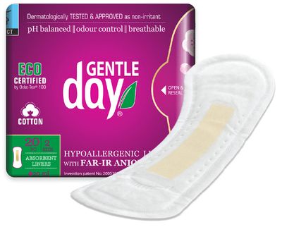 Gentle Day Organic Cotton Liners Regular 30's