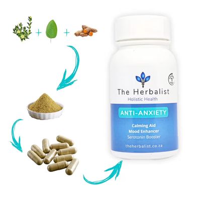The Herbalist Anti-Anxiety Capsules South Africa | Natural Stress Relief | Health Basket