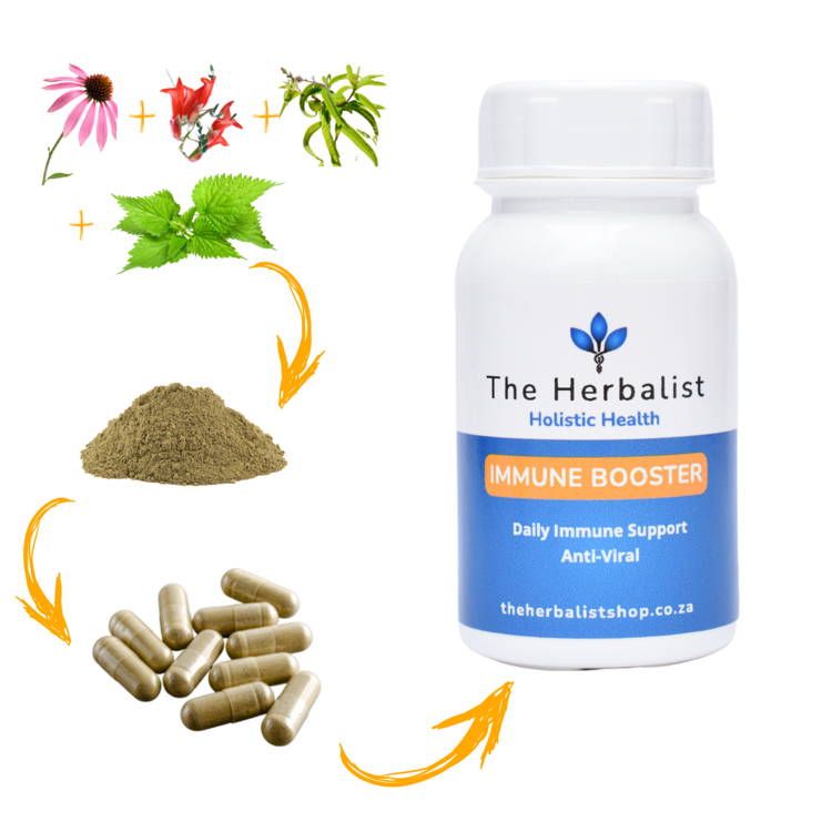 The Herbalist Immune Booster Capsules South Africa | Natural Cold &amp; Flu Support | Health Basket