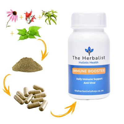 The Herbalist Immune Booster Capsules South Africa | Natural Cold &amp; Flu Support | Health Basket