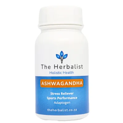 The Herbalist Ashwagandha Capsules South Africa | Stress, Hormone &amp; Energy Support | Health Basket