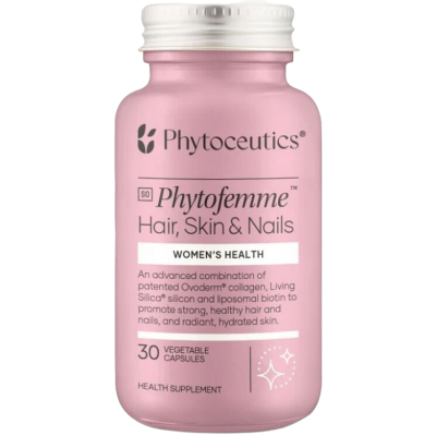 Phytoceutics Phytofemme Hair Skin &amp; Nails Capsules South Africa | Collagen &amp; Beauty Support | Health Basket