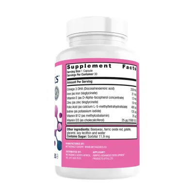 Metagenics MamaPlus Capsules South Africa | Pregnancy &amp; Fertility Support | Health Basket