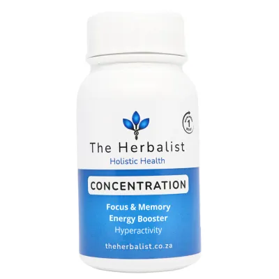 The Herbalist Concentration Capsules South Africa | Focus, Memory &amp; Brain Support | Health Basket
