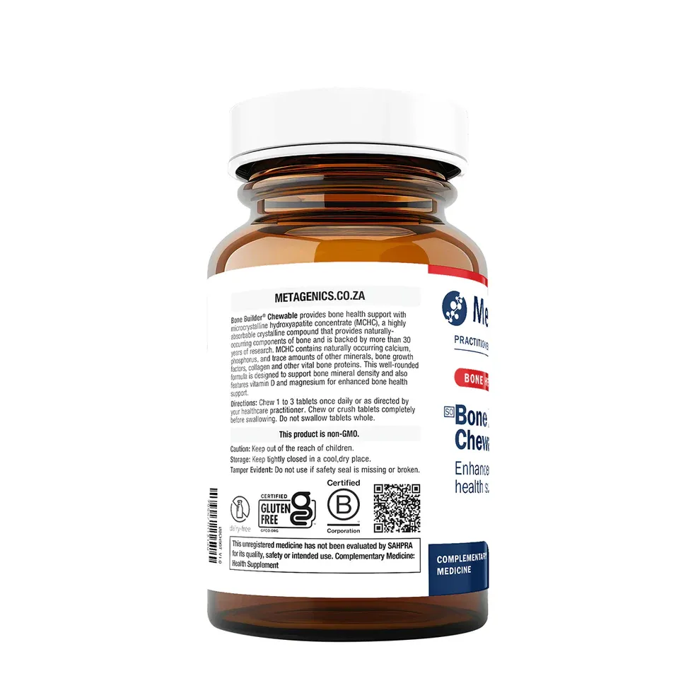 Metagenics Bone Builder Chewable South Africa | Bone Strength &amp; Calcium Support | Health Basket