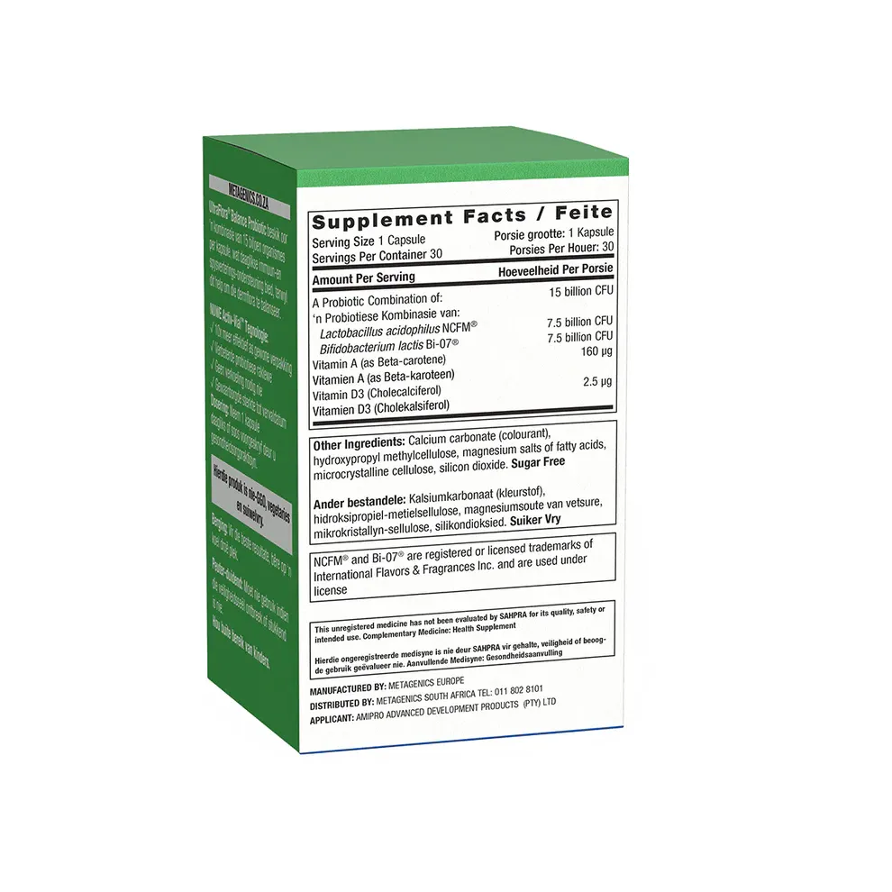 UltraFlora Balance Probiotic South Africa | Gut &amp; Immune Support | Health Basket