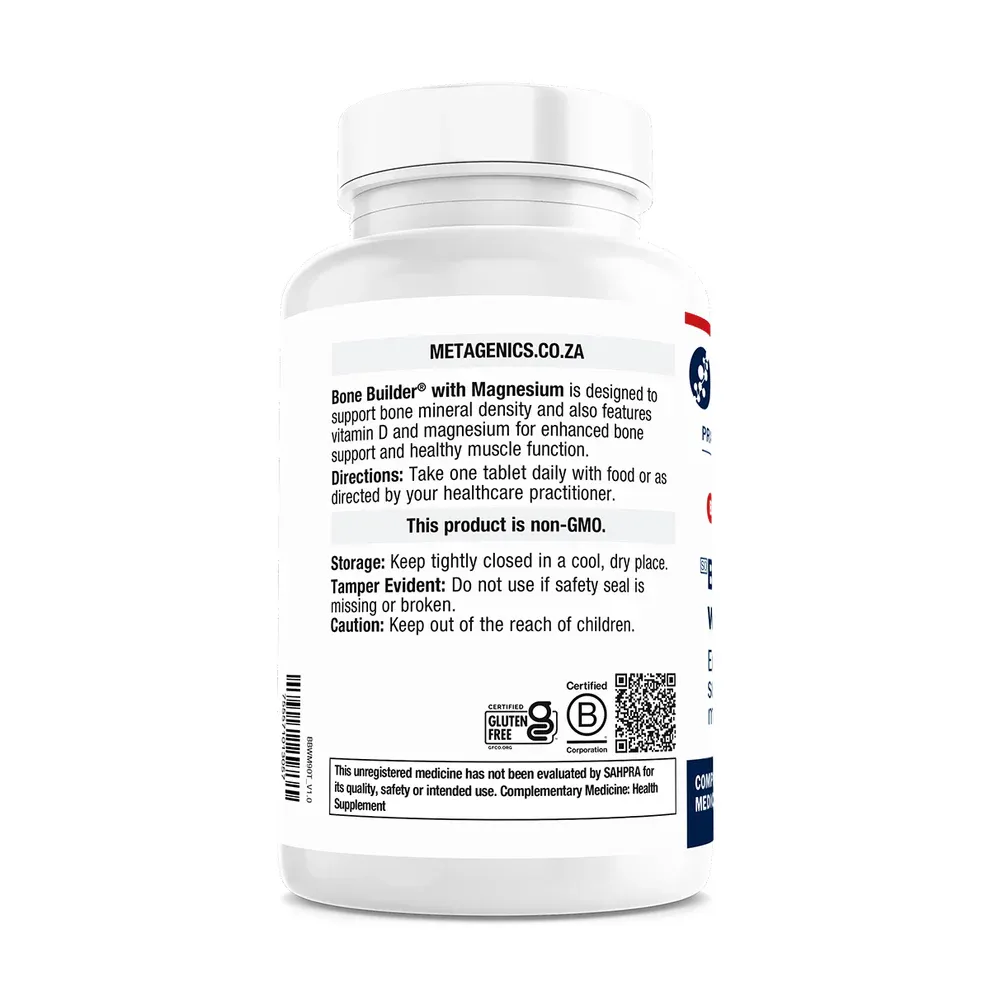 Metagenics Bone Builder Magnesium South Africa | Bone Strength &amp; Muscle Support | Health Basket