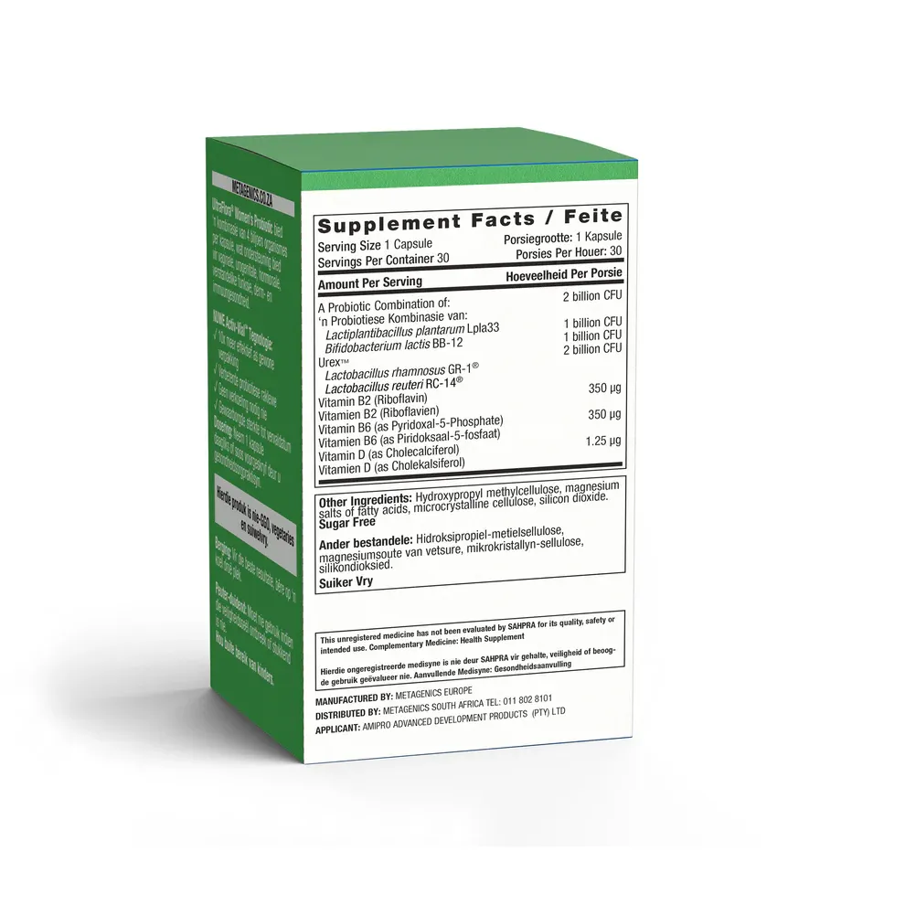 Metagenics UltraFlora Women’s Probiotic South Africa | Vaginal &amp; Gut Health | Health Basket