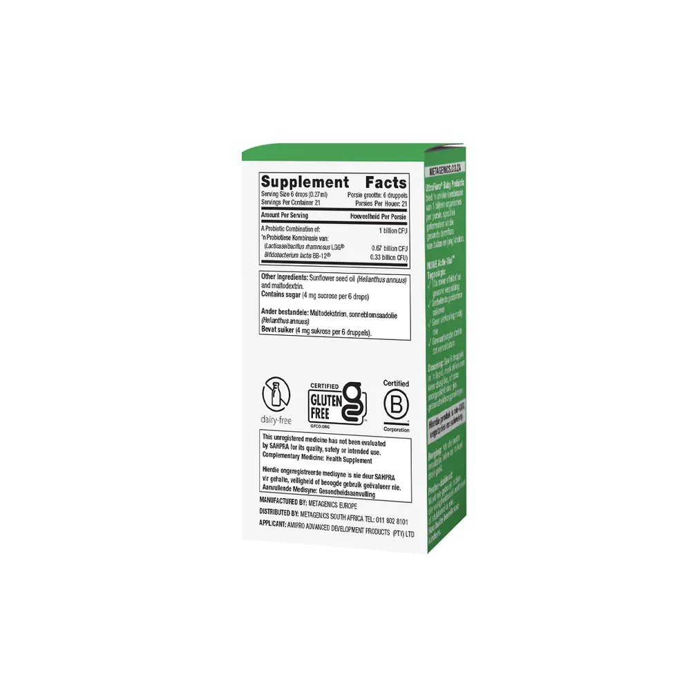 Metagenics Baby Probiotic South Africa | UltraFlora Baby Gut &amp; Immune Support | Health Basket