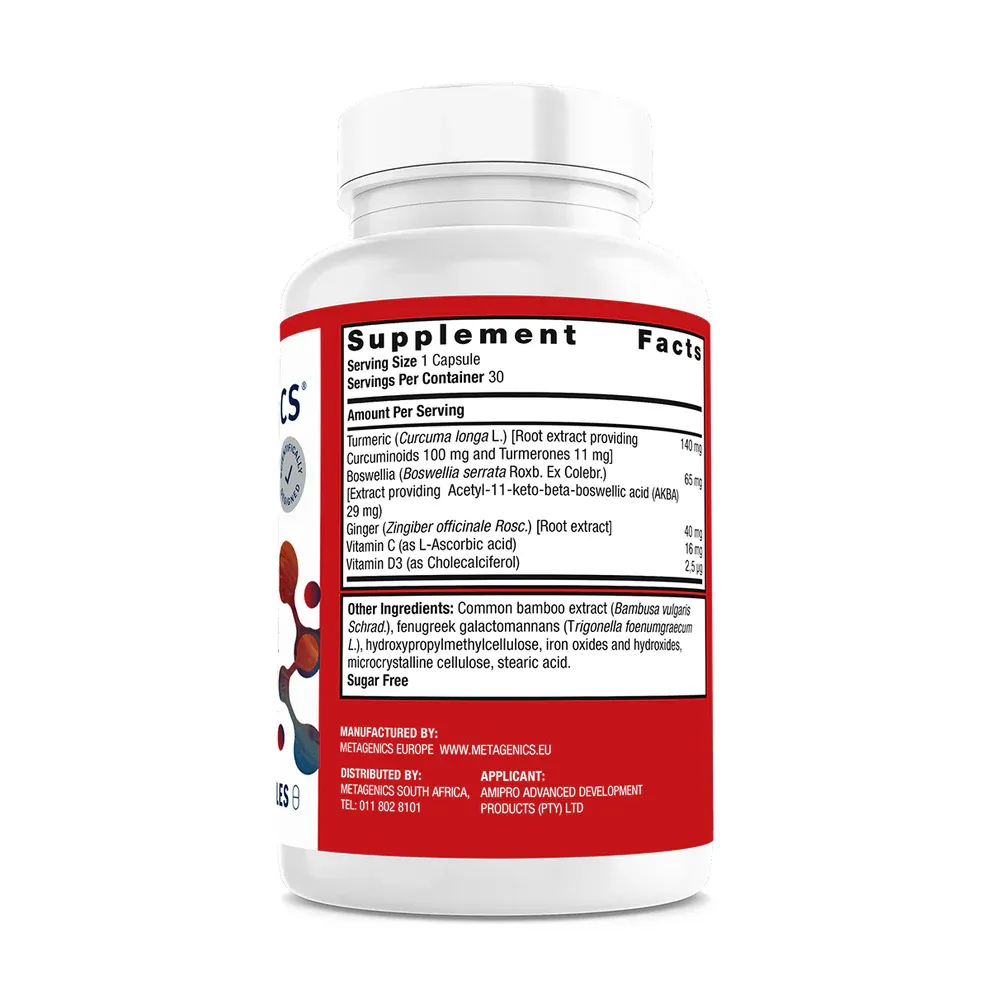 Metagenics Curcumin Complex South Africa | Joint &amp; Anti-Inflammatory Support | Health Basket