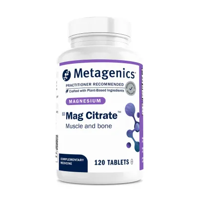 Metagenics Magnesium Citrate South Africa | Muscle, Stress &amp; Bone Support | Health Basket