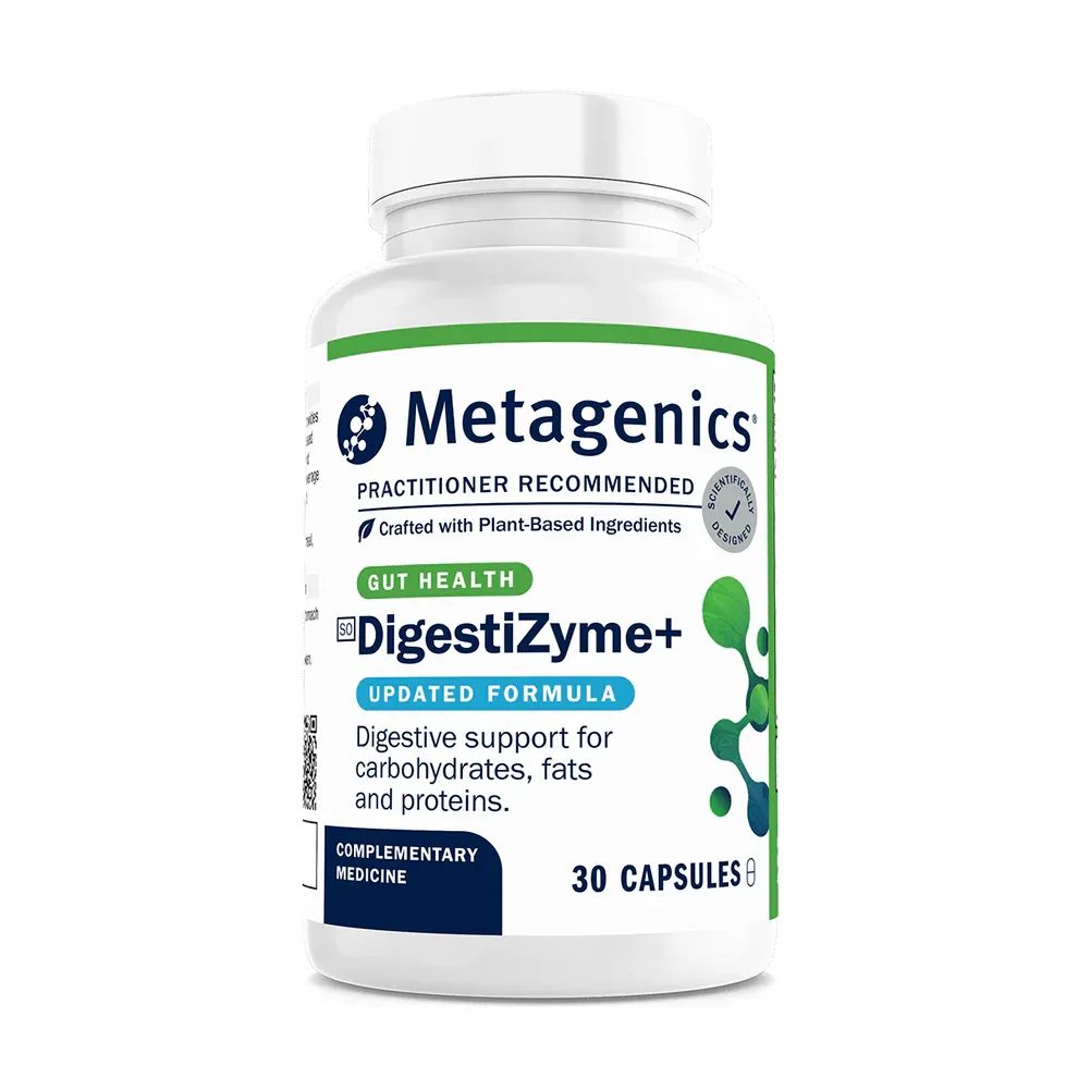 Metagenics Digestive Enzymes South Africa | Digestizyme 30 caps for Bloating &amp; Digestion | Health Basket
