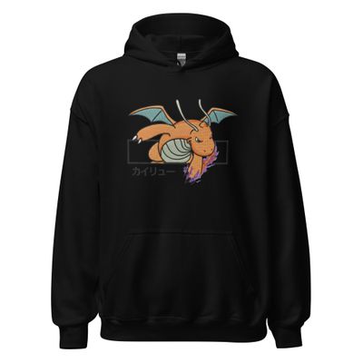 Kairyu (Dragonite) Modern Japanese Streetwear Hoodie UNISEX Hoodie