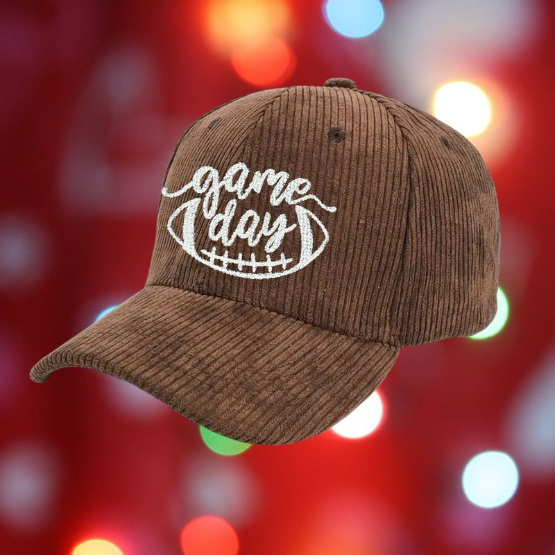 Corduroy Game Day Hat