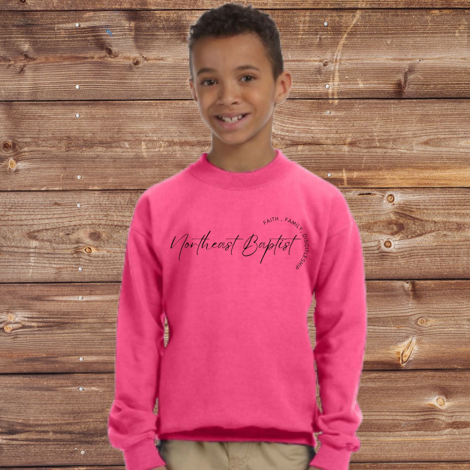 Faith , Family , Discitleship Gildan Crewneck