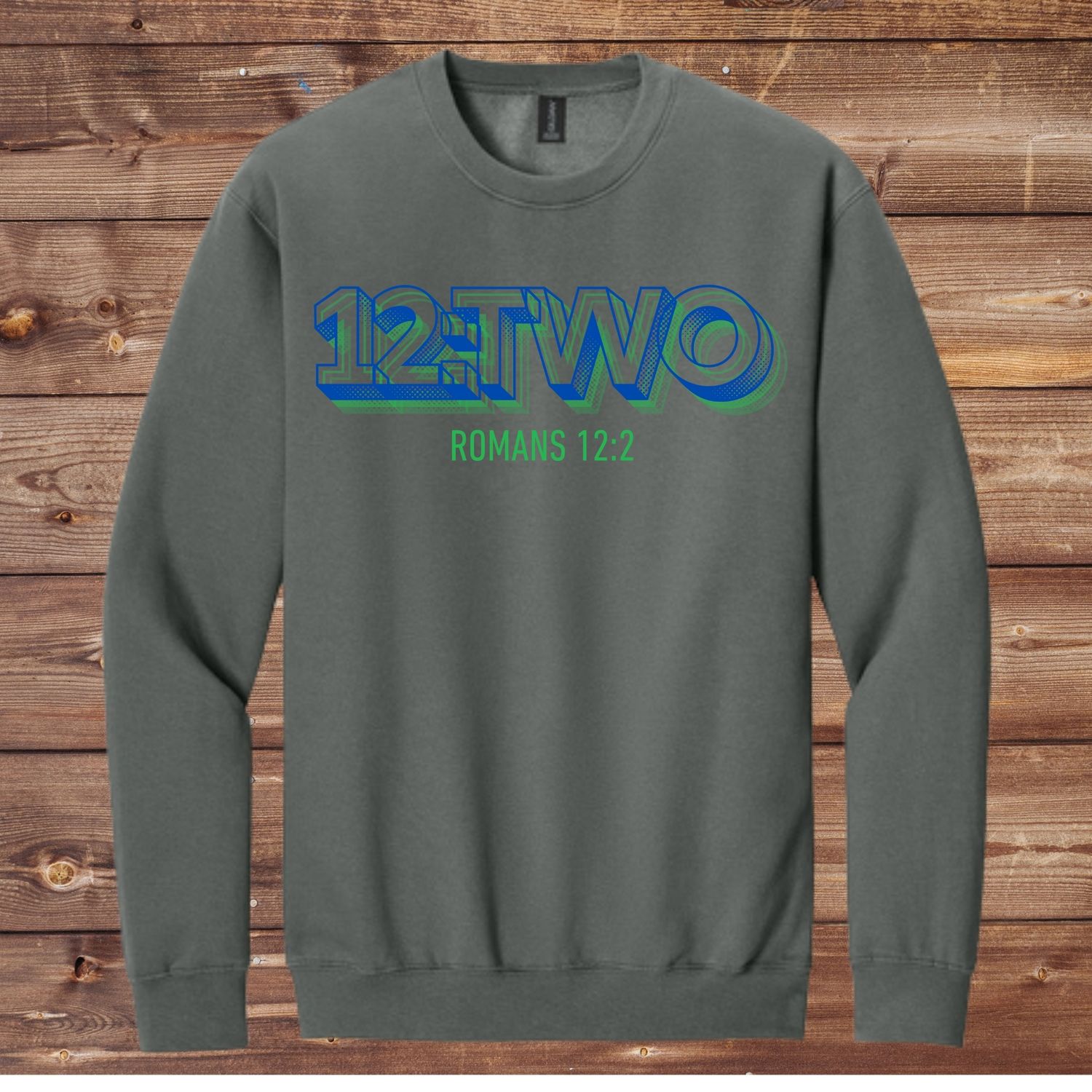 12:TWO Gildan Crewneck