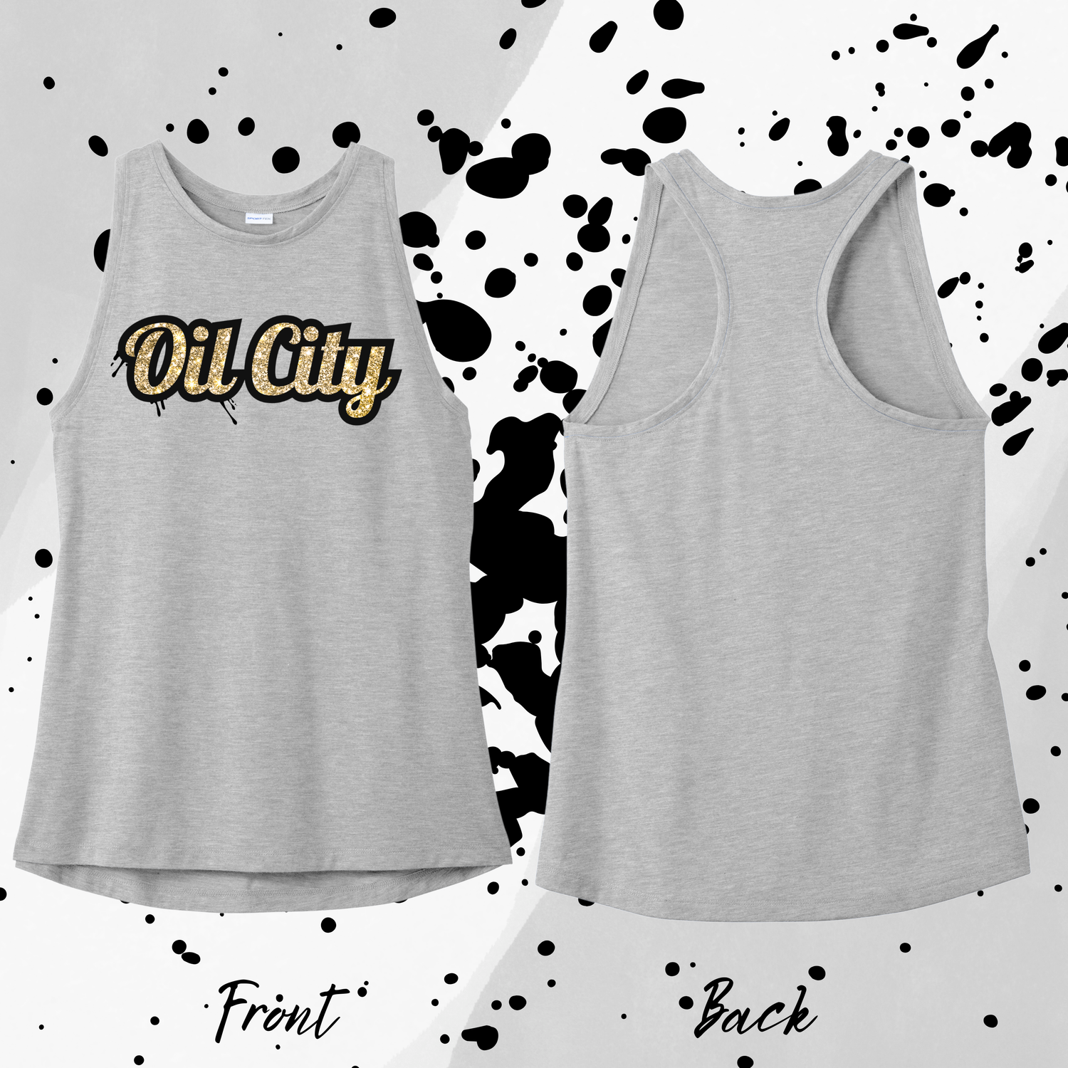 Sport-Tek ® Women&#39;s PosiCharge ® Tri-Blend Wicking Tank.