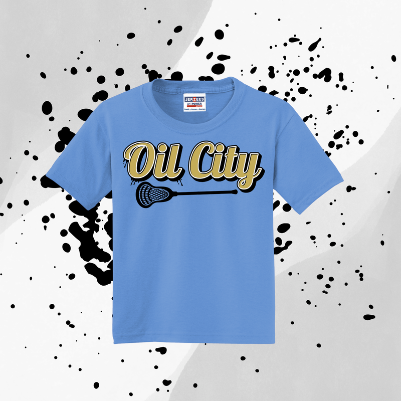 Youth Logo with Lacrosse Stick  T-Shirt