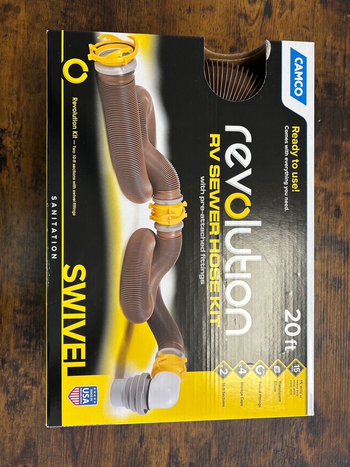Revolution 20ft Sewer Hose Kit