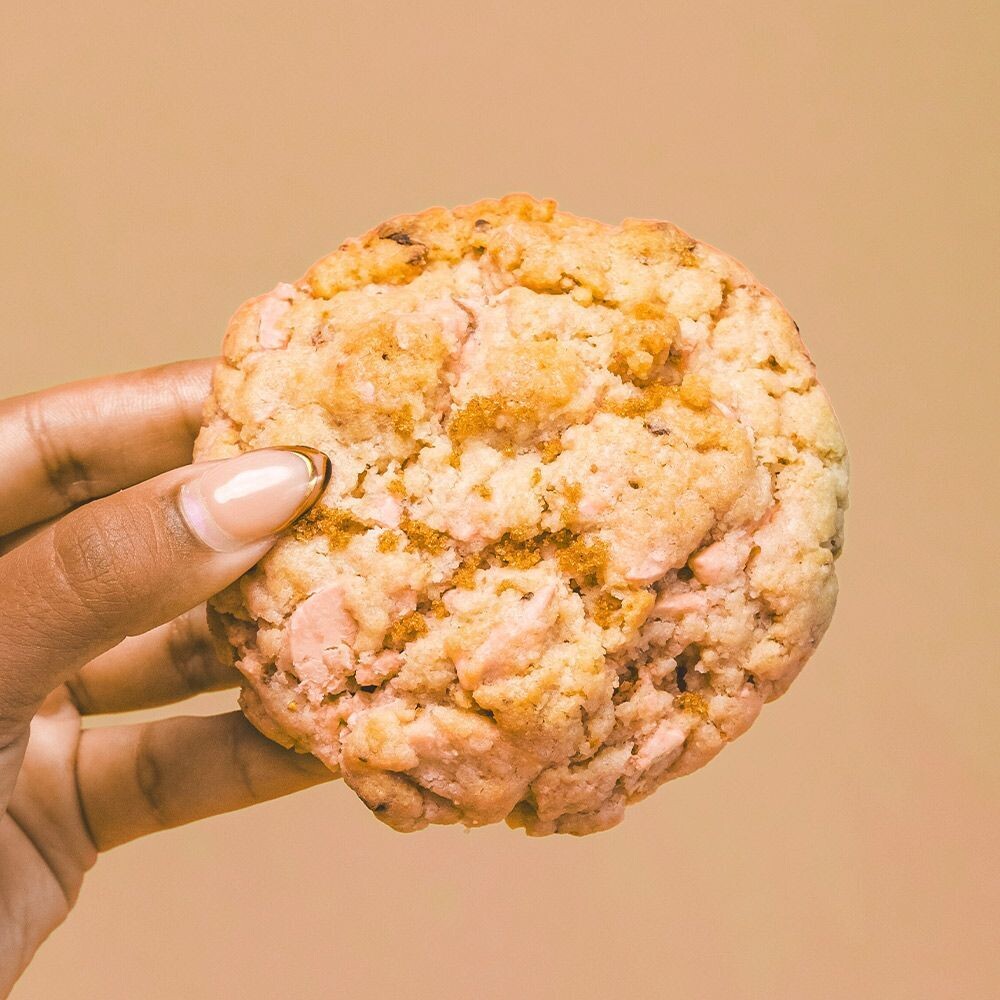 Soft Red Strawberry Cookie