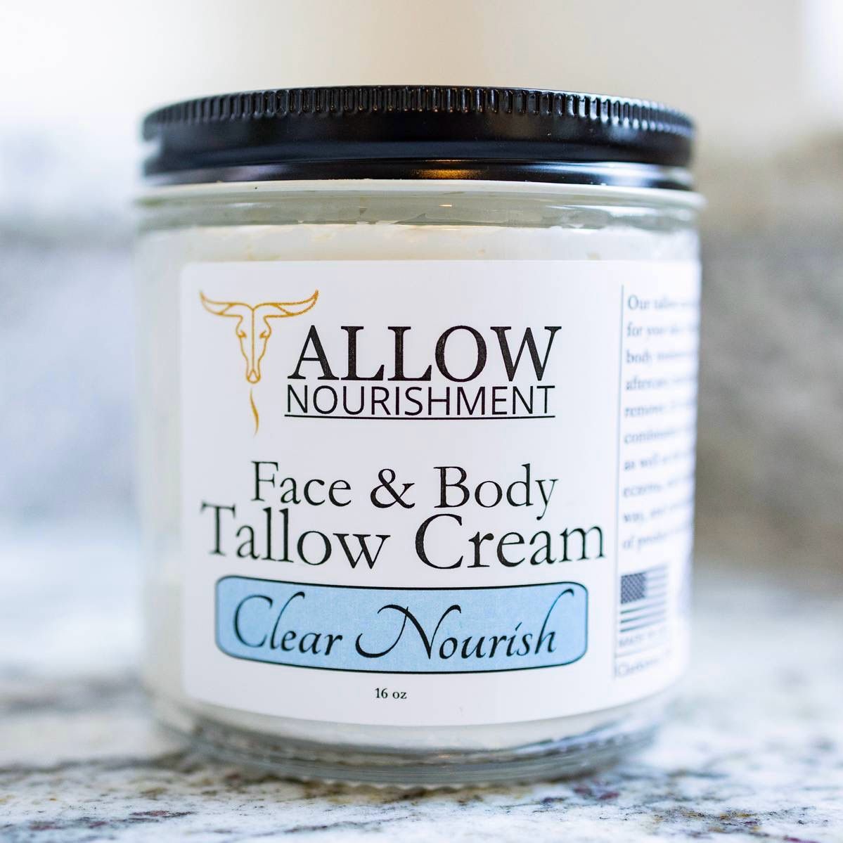 Clear Nourish Face & Body Tallow Cream