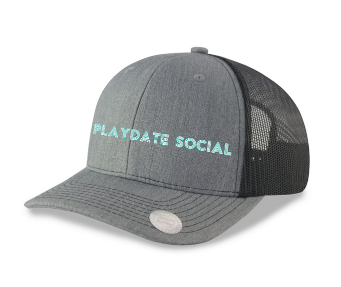 Playdate Gray Trucker Hat