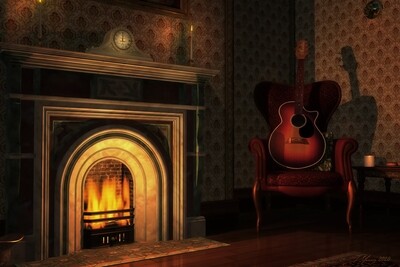Fireside Guitar