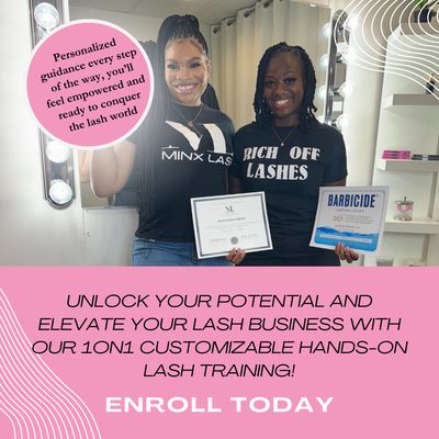 1on1 Hands-On Lash Training