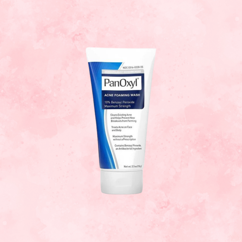 PanOxyl Acne Foaming Wash Benzoyl Peroxide 10% Maximum Strength