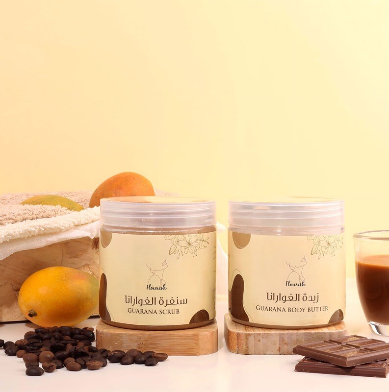 Flourish Guarana Scrub &amp; Body Butter Set