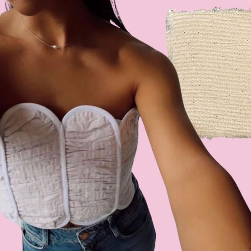 Summer White Light Top