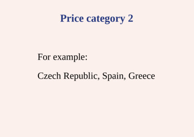 Registration - Price category 2