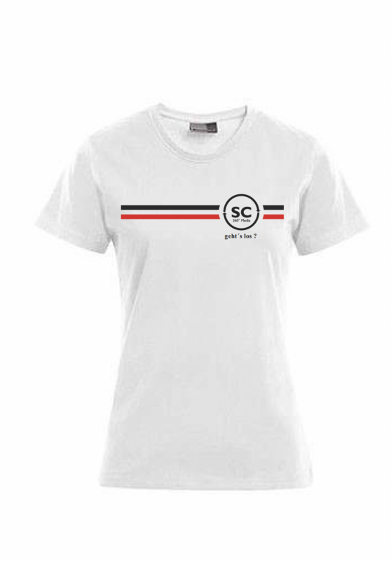 T-Shirt Damen weiß