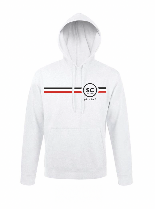 Hoodie hellgrau