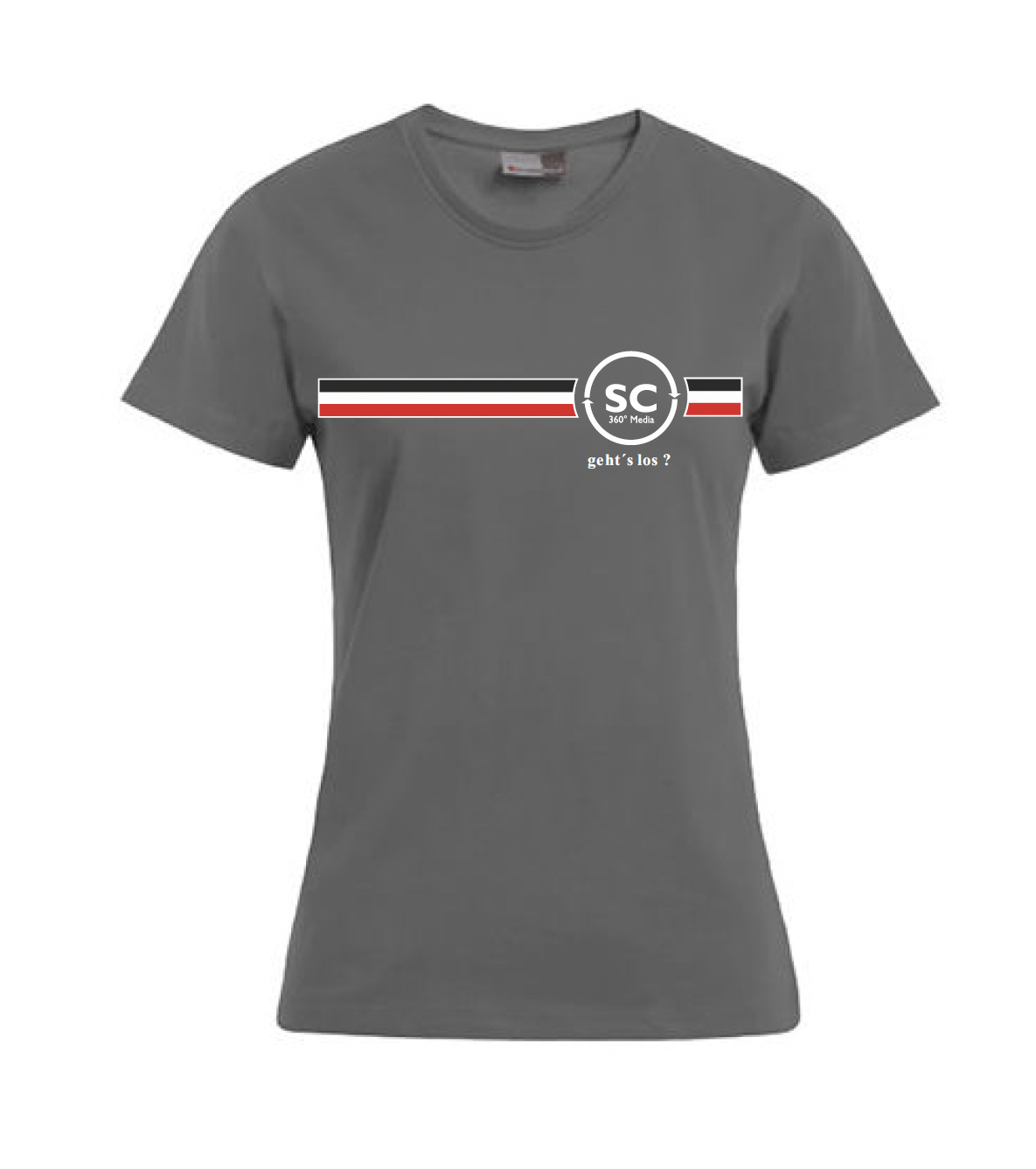 T-Shirt Damen graphit