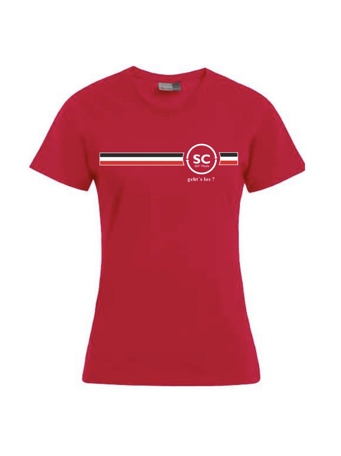 T-Shirt Damen rot