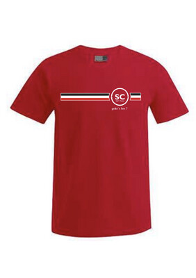 T-Shirt Herren rot