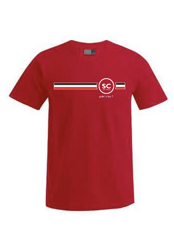 T-Shirt Herren rot