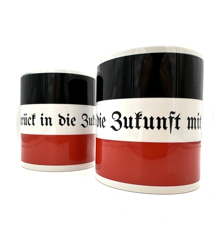 Tasse &quot;Zurück in die Zukunft mit 1871&quot;