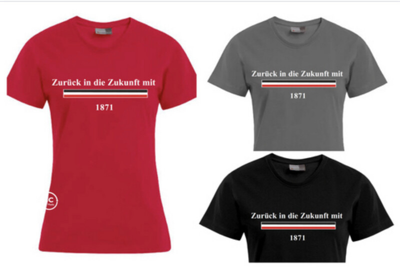 Damen T-Shirt „Zurück in die Zukunft“