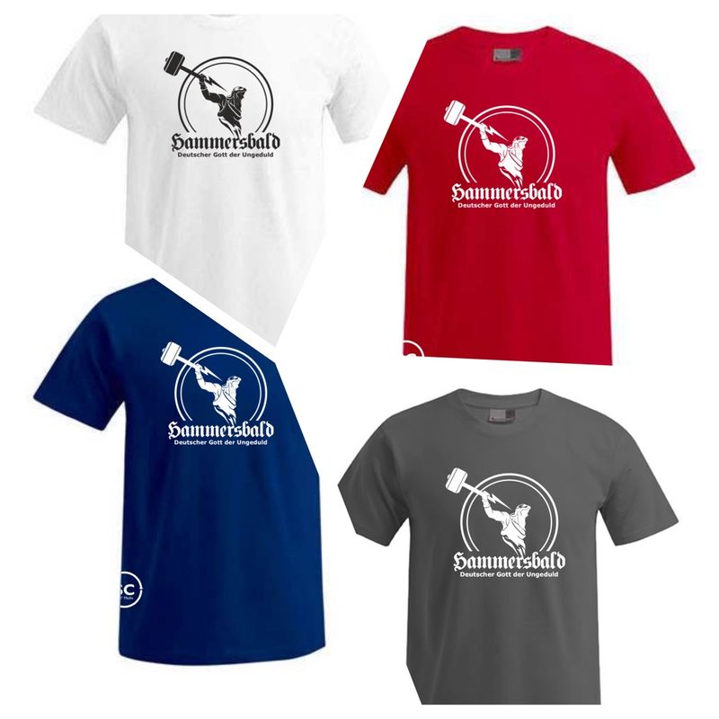T-Shirt „Hammersbald&quot;