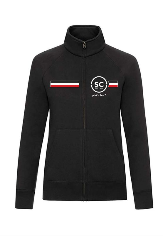 DAMEN Sweat-Jacke Premium