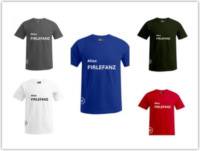 T-Shirt „Alles Firlefanz&quot;