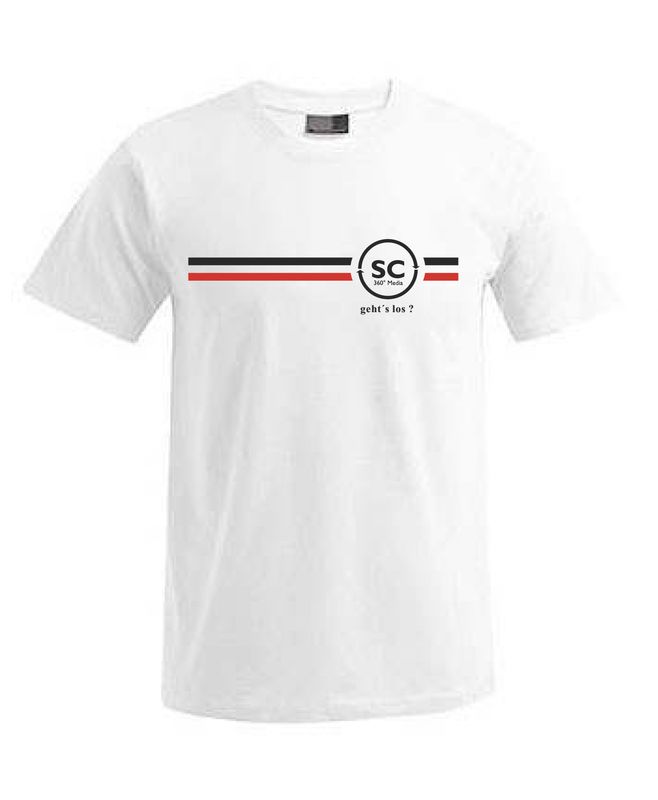 T-Shirt Herren weiß
